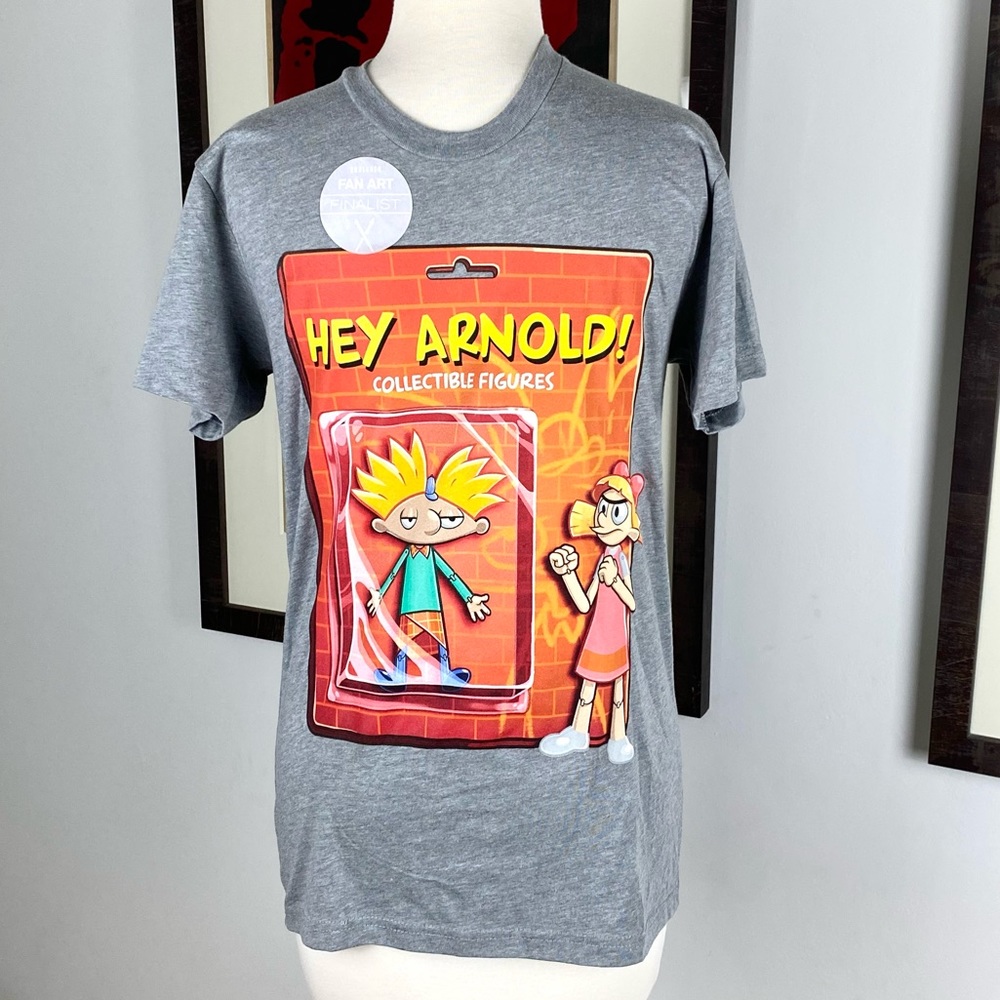 New HEY ARNOLD! Nickelodeon BoxLunch Tee Shirt  Helga Figure Box